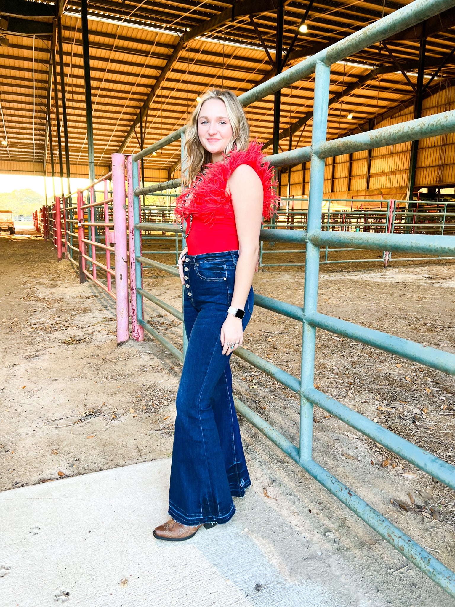 Bell bottoms with outlet cowboy boots