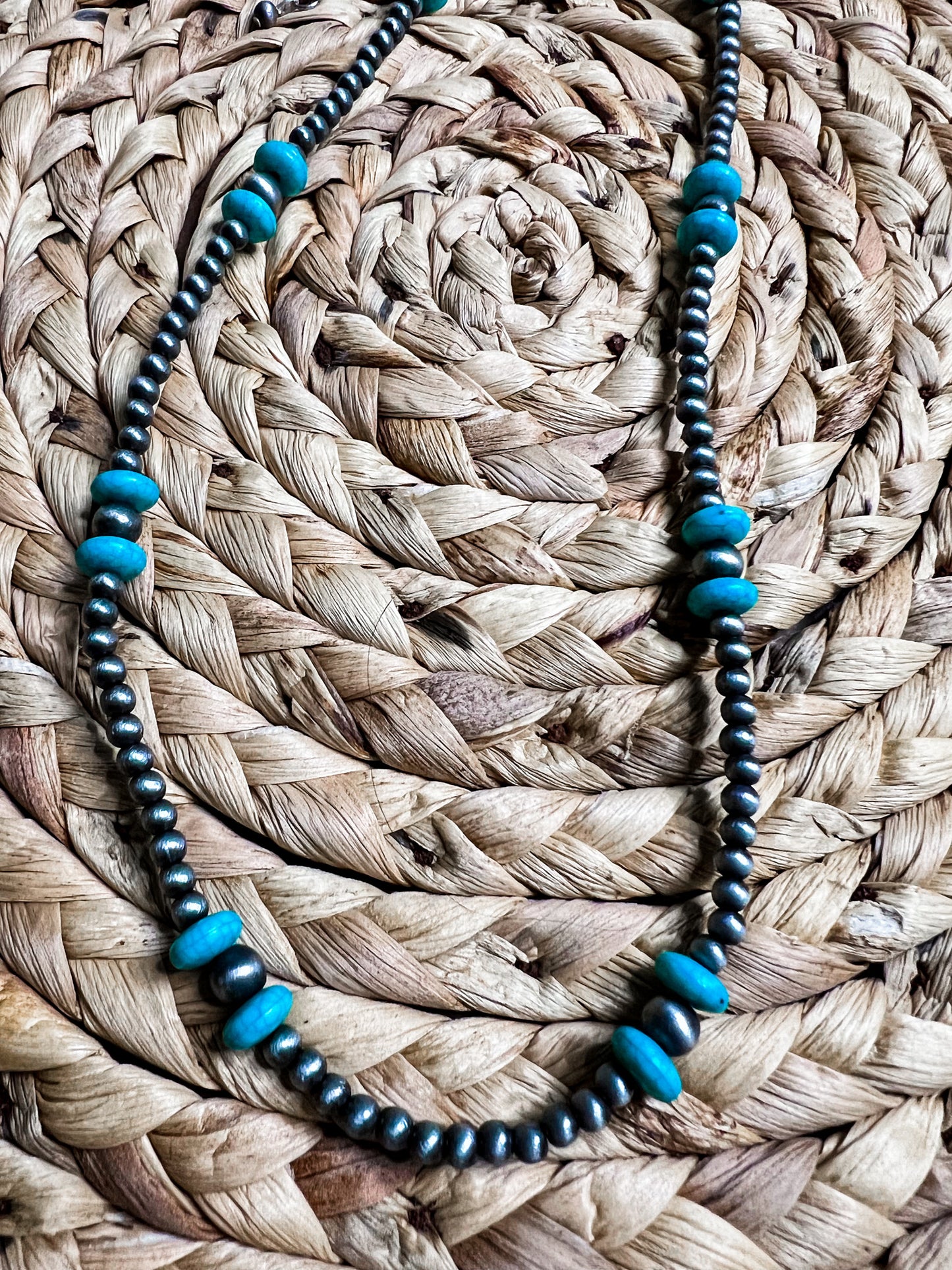 Renee Navajo Pearl Choker Necklace