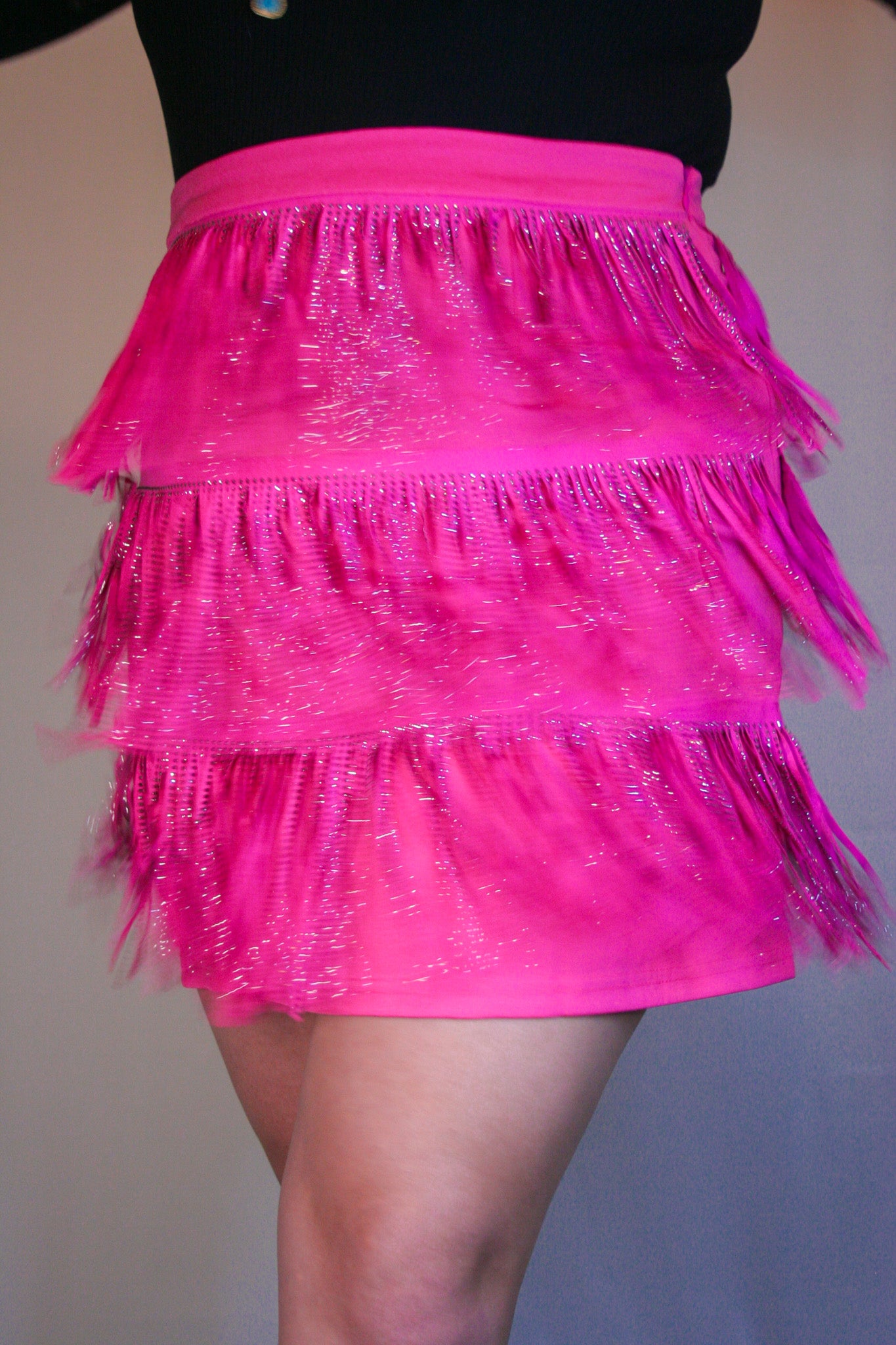 Wildcard Fringe Skirt